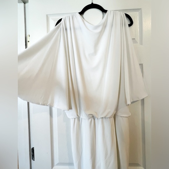 CACHÉ Crystal Embellished Cold-Shoulder dress. Size L - Picture 12 of 12